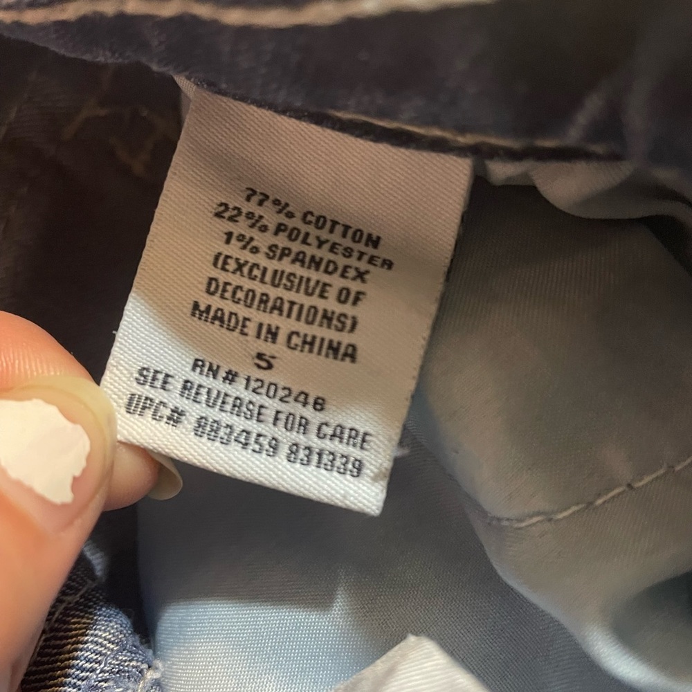 Size 5 Wallflower jeans